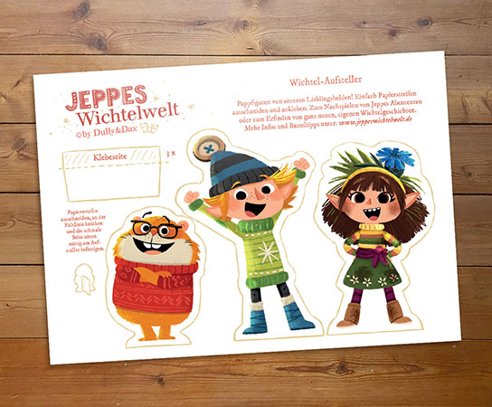 Freebie 11 Papp-Aufsteller